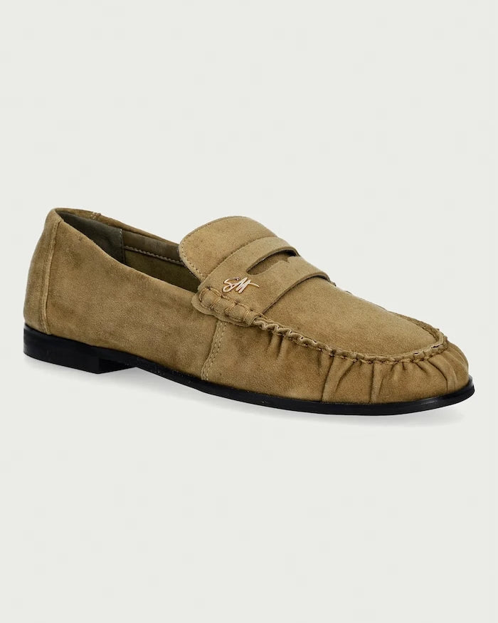 Steve Madden kadın süet mokasen Muse-SM