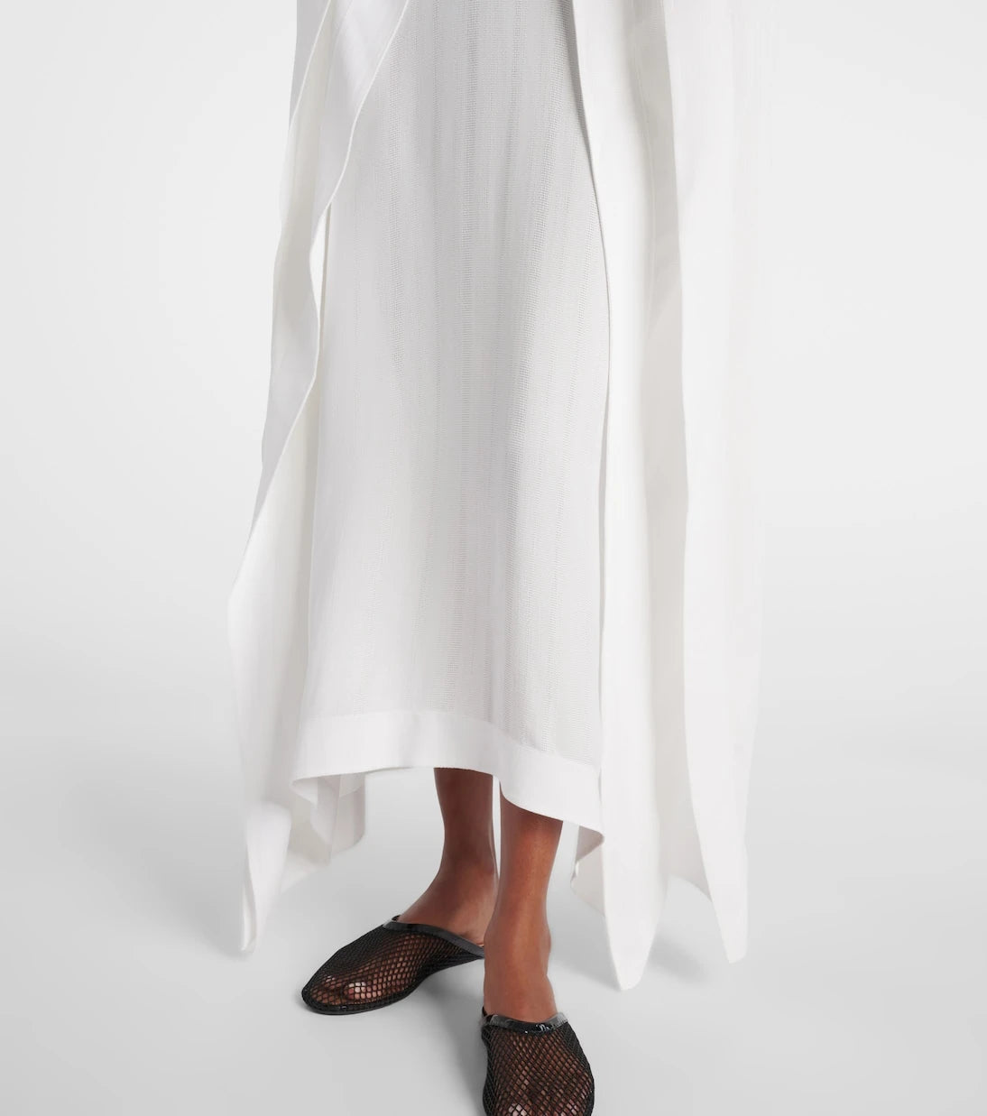 Alaïa - Oversized crêpe kaftan