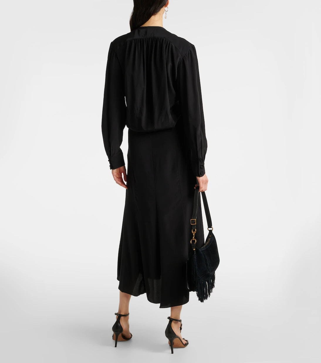 Isabel Marant - Hanane ruffled silk maxi dress