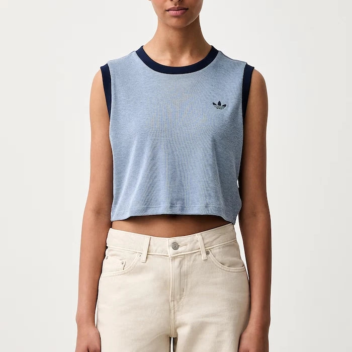 adidas Originals Heather modal kadın kısa top