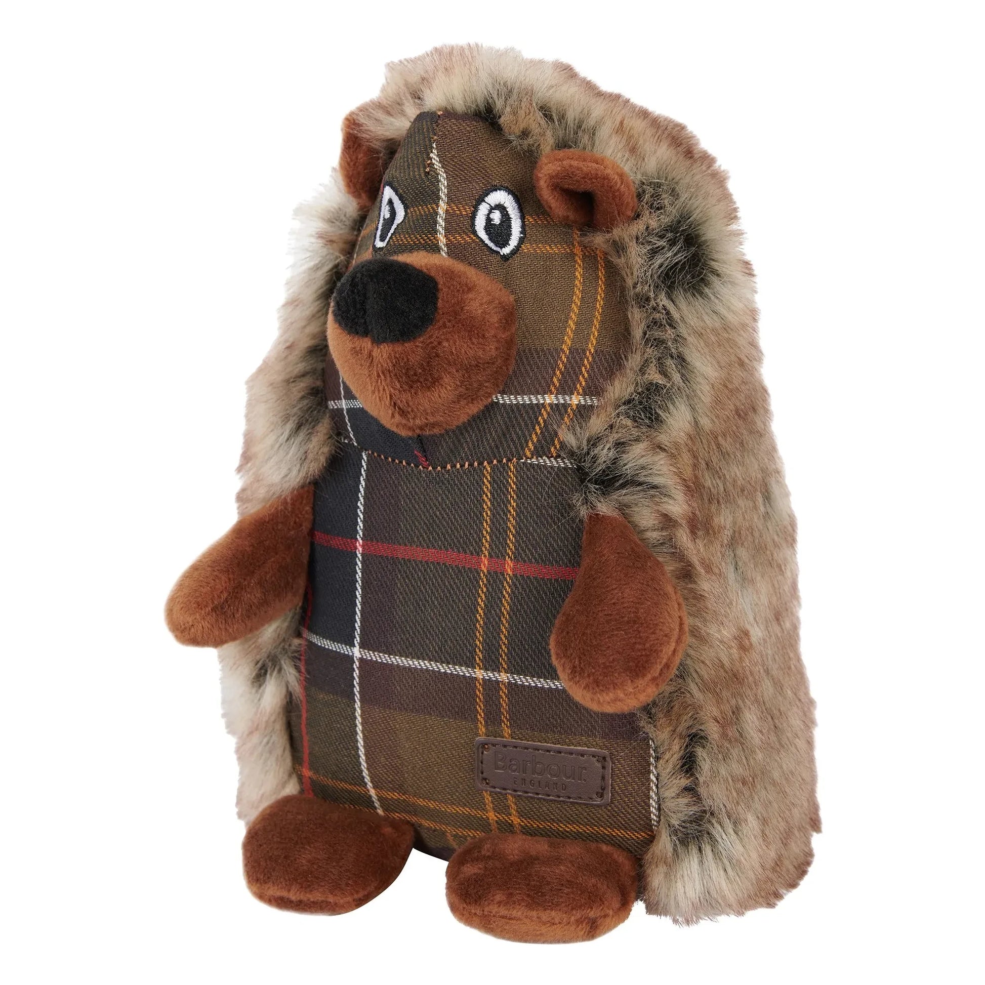 Barbour - Hedgehog dog toy | Brown