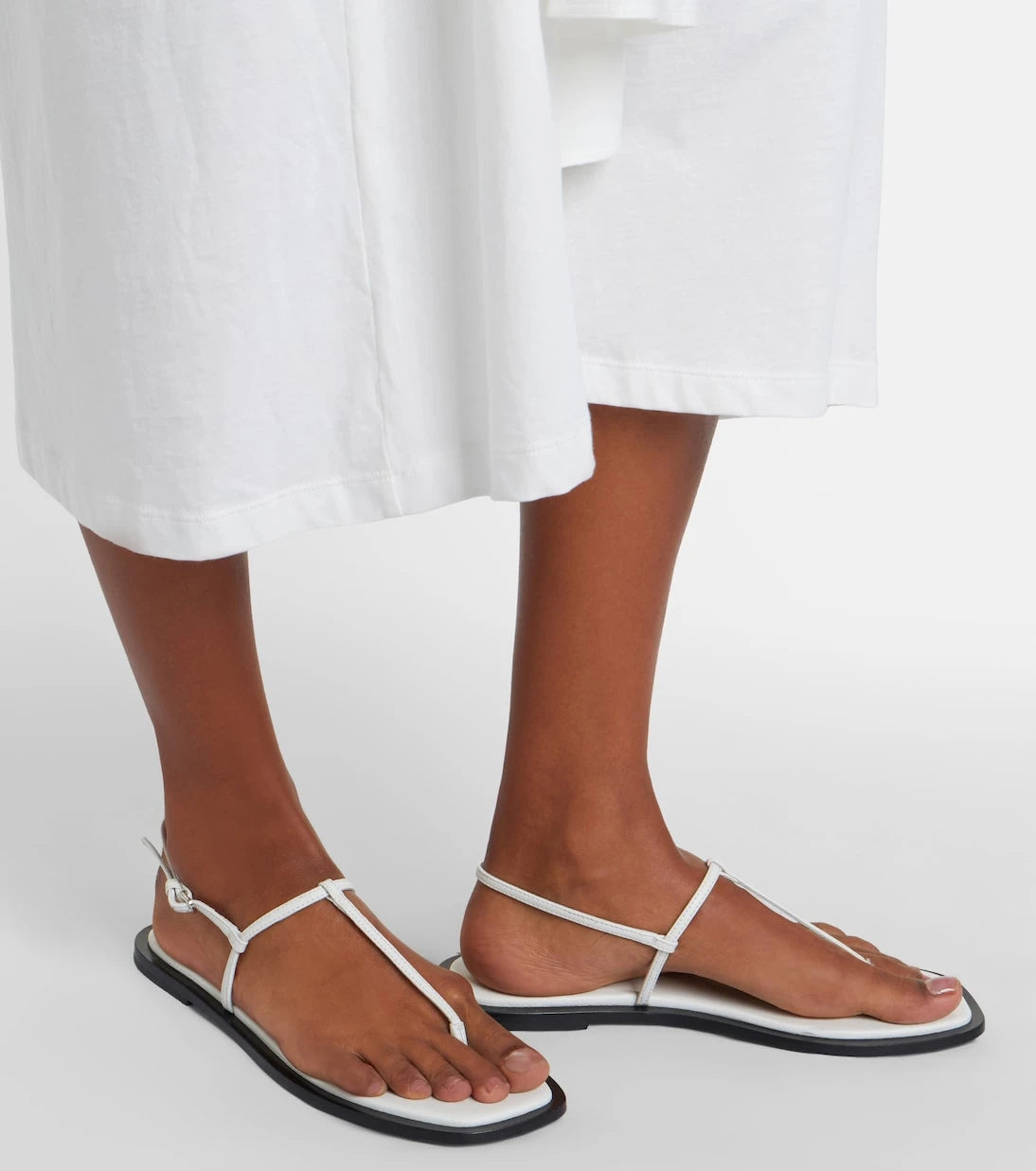 Toteme - Leather thong sandals