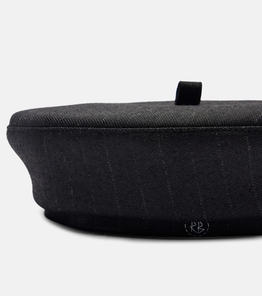 Ruslan Baginskiy - Pinstriped wool-blend beret