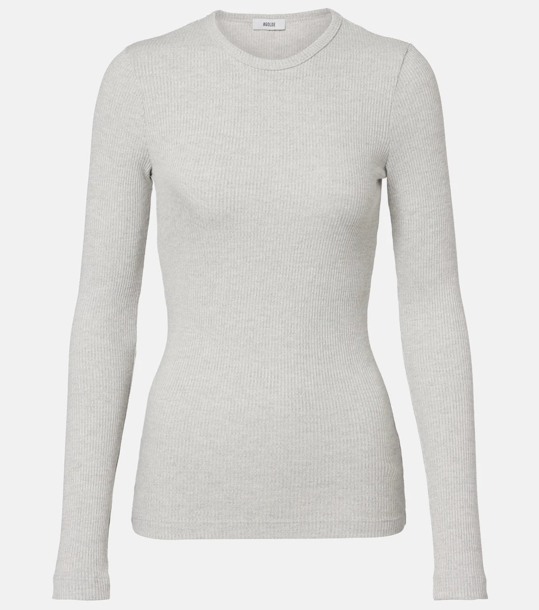 Agolde - Delphi ribbed-knit top