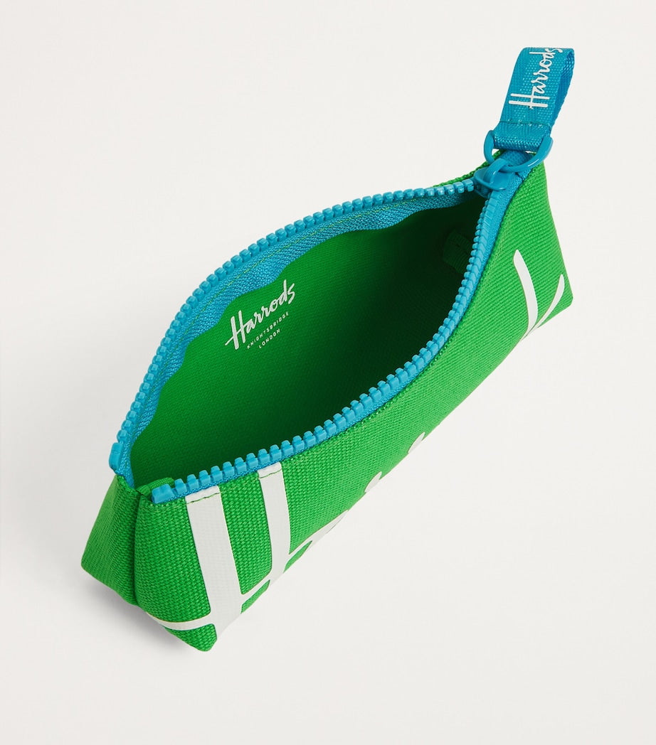 Cotton Logo Pencil Case BRIGHT GREEN