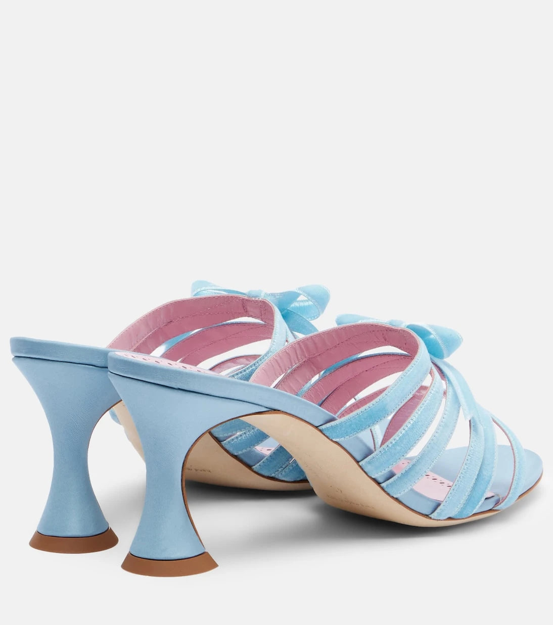 Manolo Blahnik - Clementel 70 velvet mules
