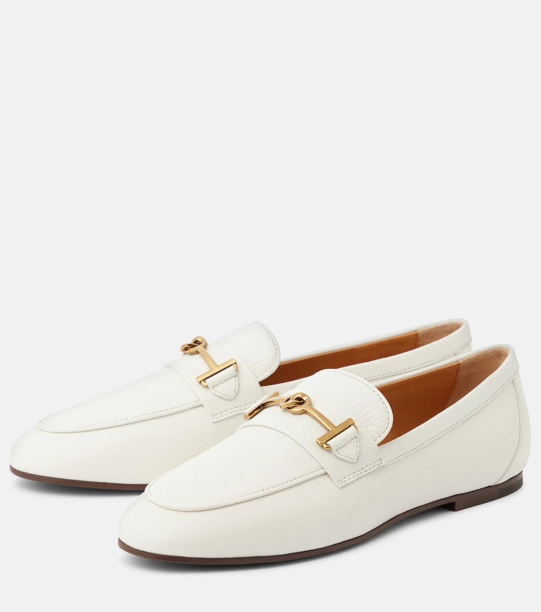 Tod's - Double T leather loafers