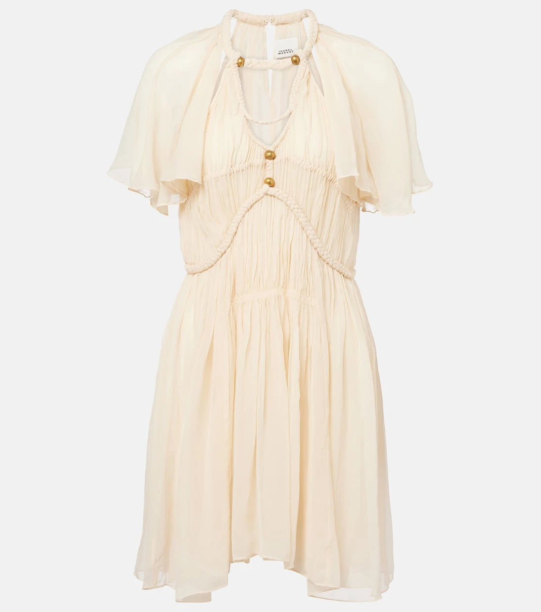 Isabel Marant - Ranadial silk chiffon minidress