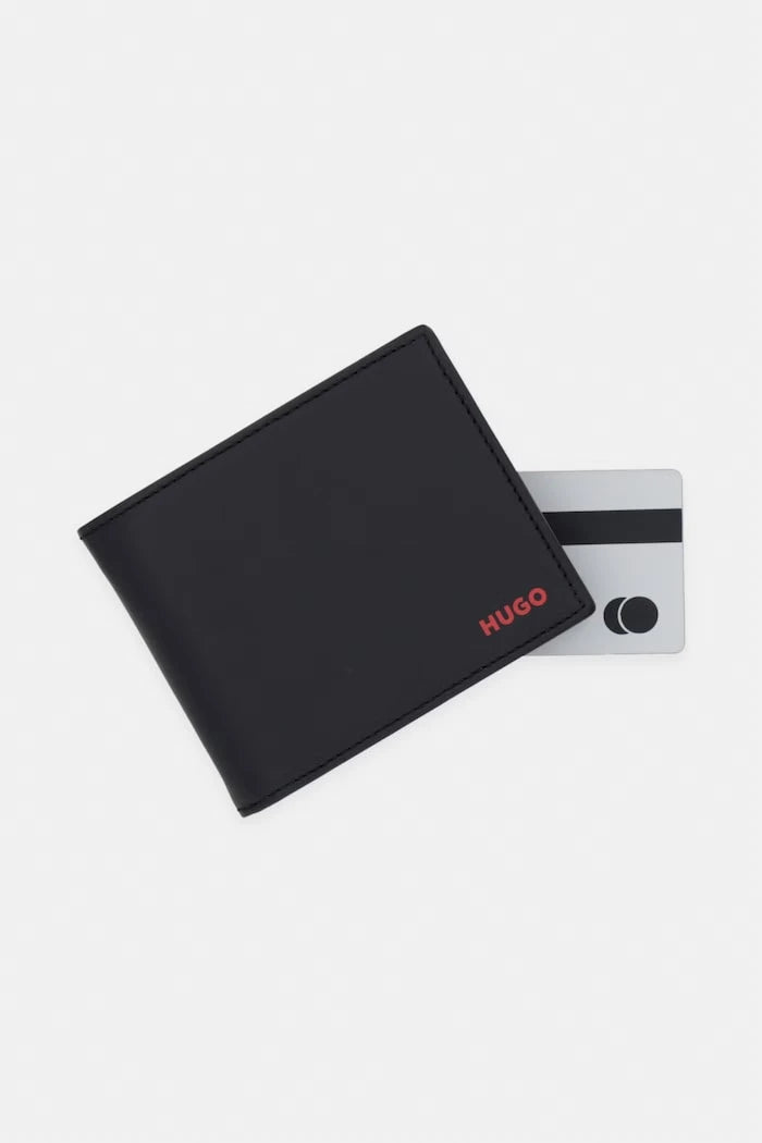 HUGO портфейл мъжки от кожа Tibby_2.0_Trifold