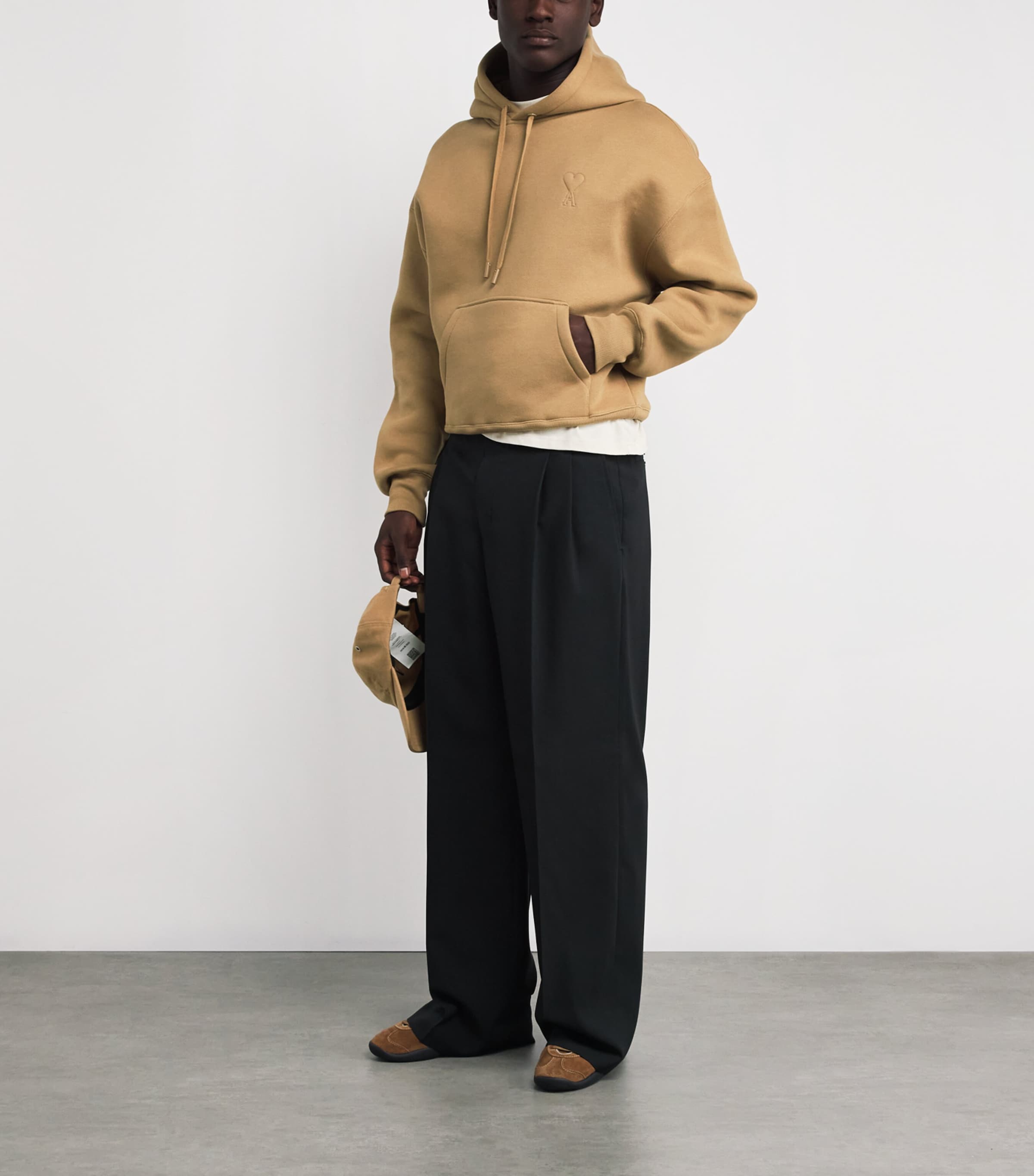 Cotton-Blend Ami de Coeur Hoodie