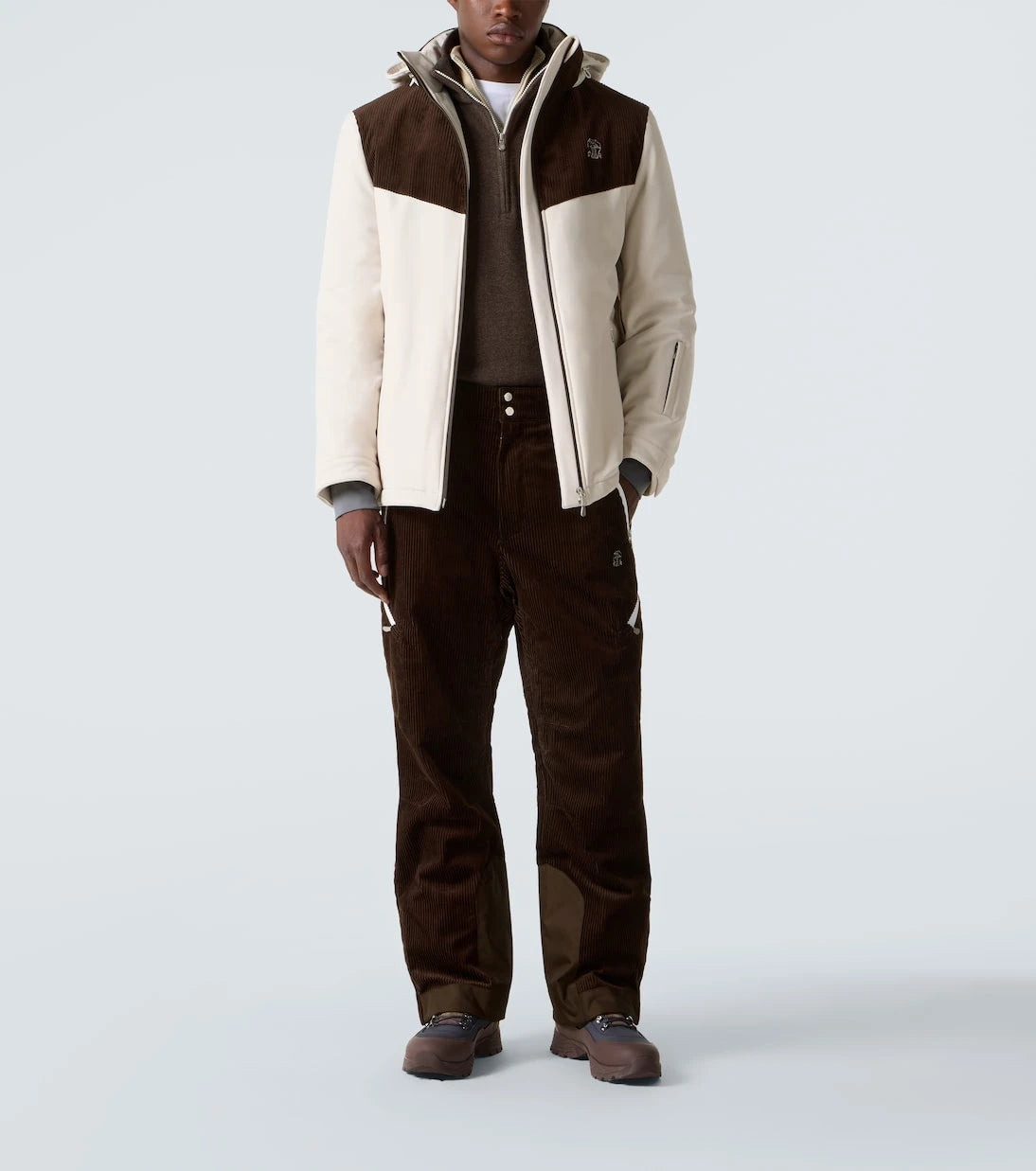 Brunello Cucinelli - Cashmere-blend half-zip sweater
