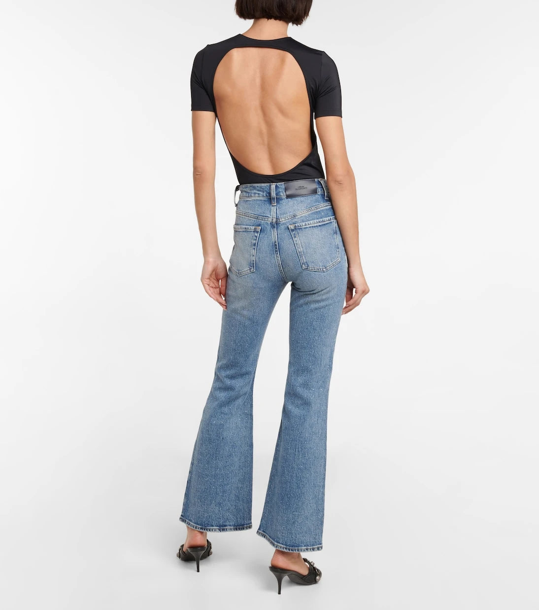 7 For All Mankind - Riley Sneaker Boot cotton jeans