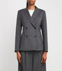 Weekend Max Mara Virgin Wool Double-Breasted Blazer