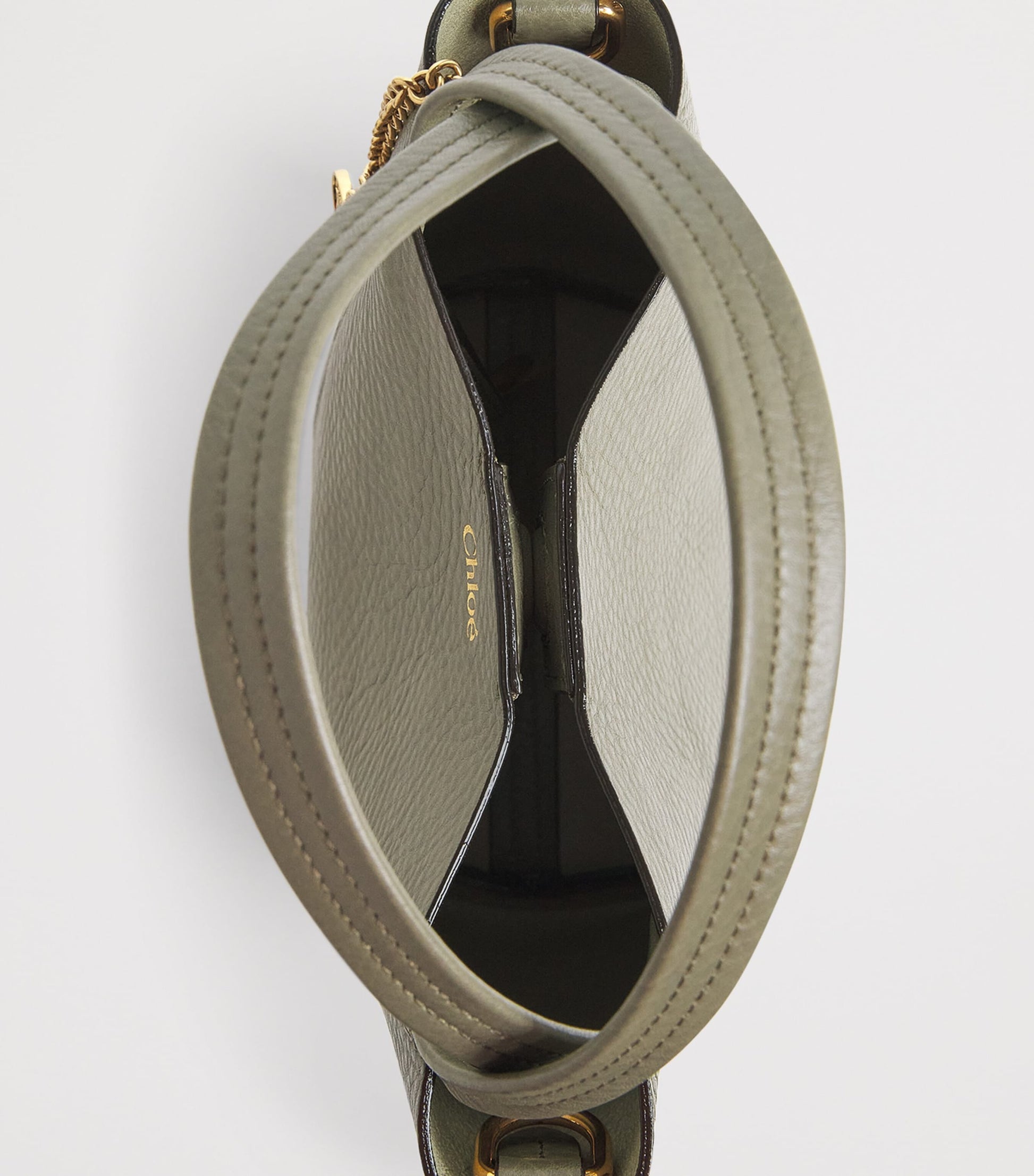 Chloé Small Leather Spin Tote Bag