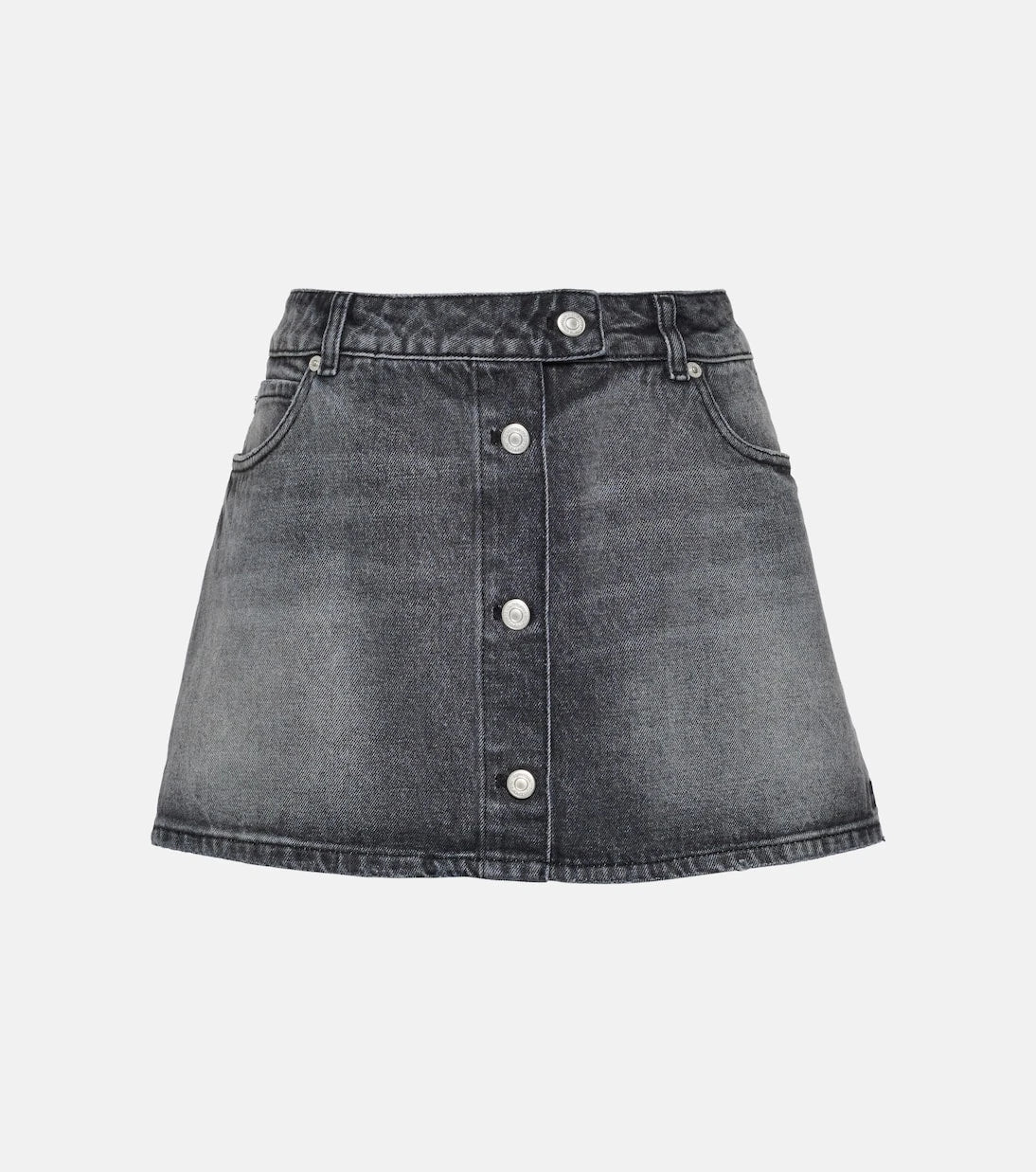 Courrèges - Denim miniskirt