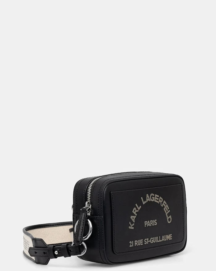 Karl Lagerfeld чанта crossbody дамска от кожа