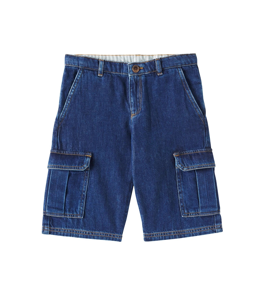 Bonpoint - Caiman denim cargo shorts