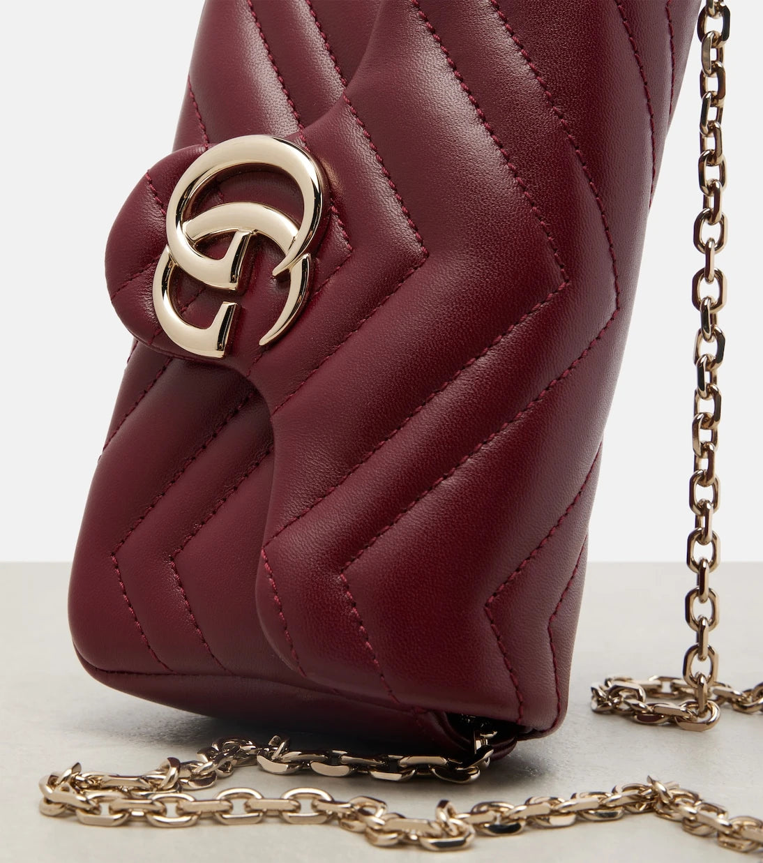 Gucci - GG Marmont Mini leather crossbody bag