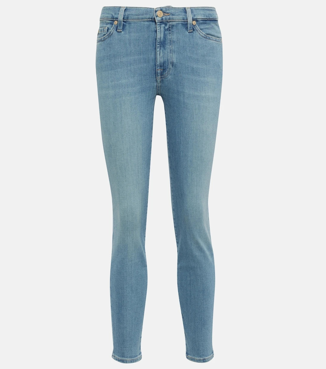 7 For All Mankind - Mid-rise skinny jeans