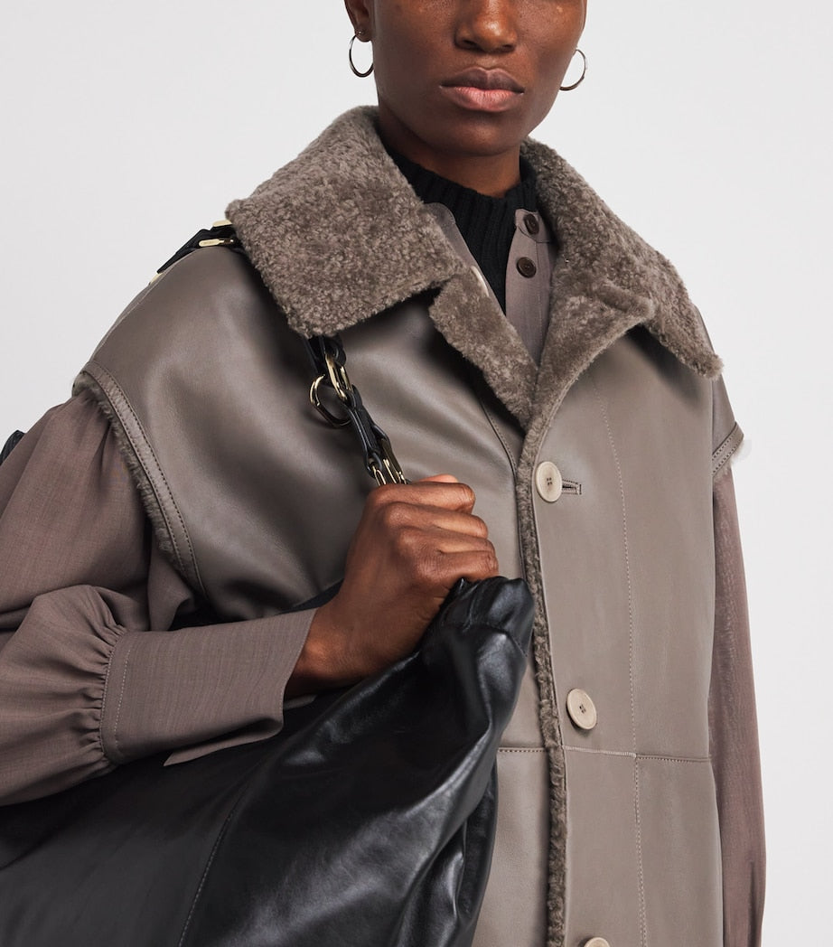 Shearling Reversible Molin Gilet