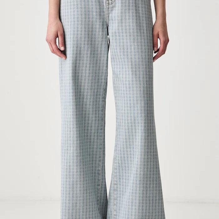 Kadın wide leg jean