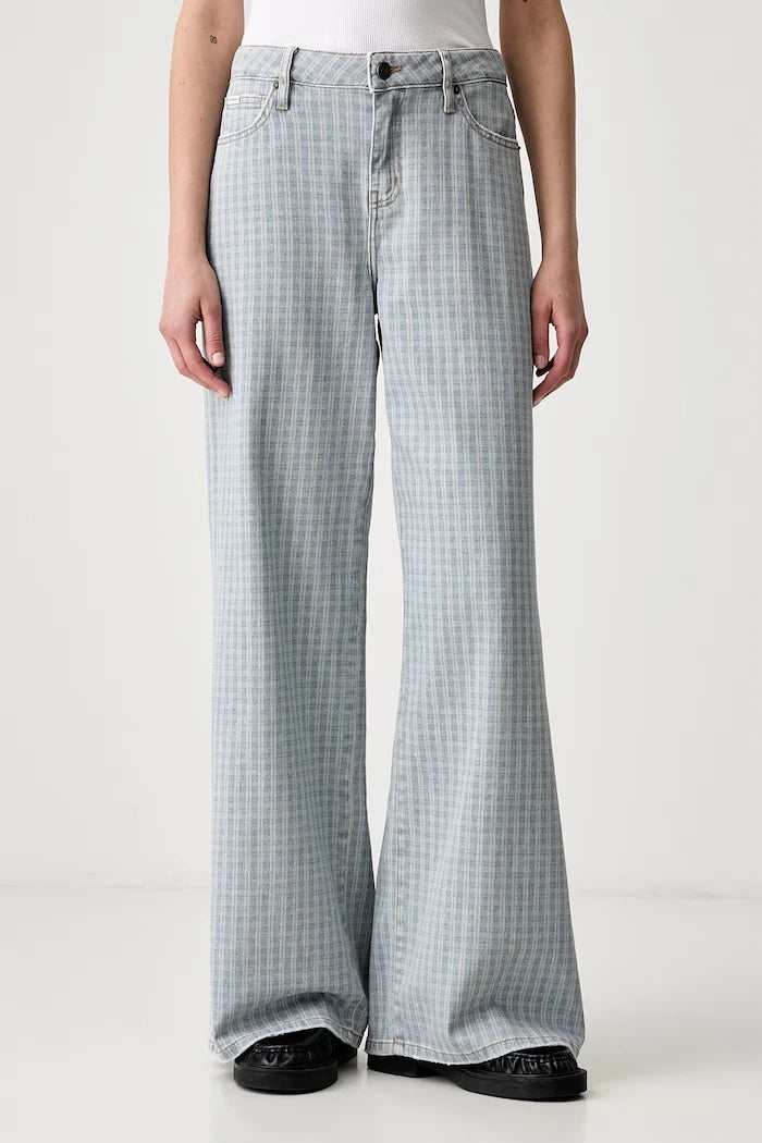 Kadın wide leg jean