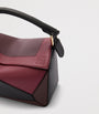 LOEWE Black x Albers Leather Puzzle Top-Handle Bag