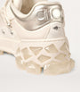 Jimmy Choo White Diamond X Leather Sneakers