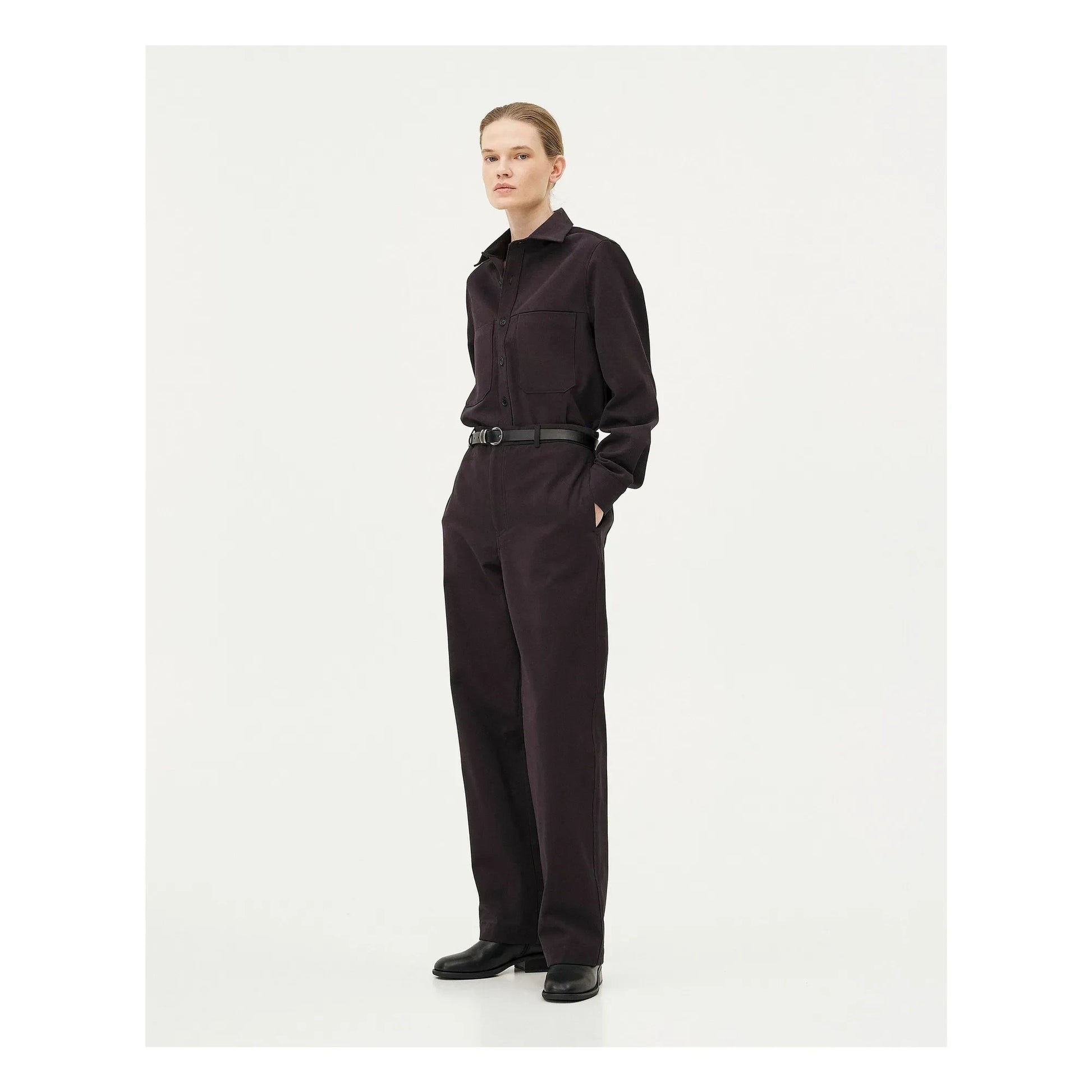 Noyoco - Ottawa Organic Cotton Overshirt | Dark grey