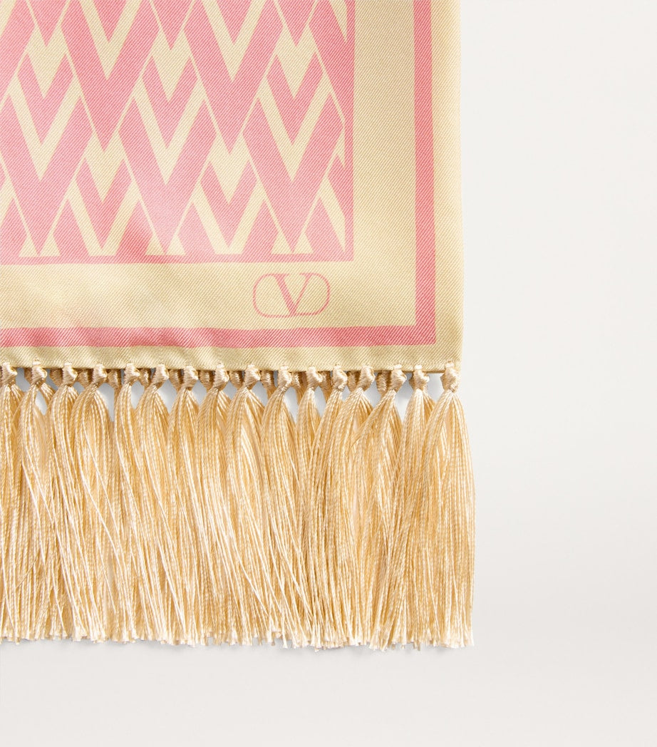 Valentino Garavani Multi Silk Printed Scarf