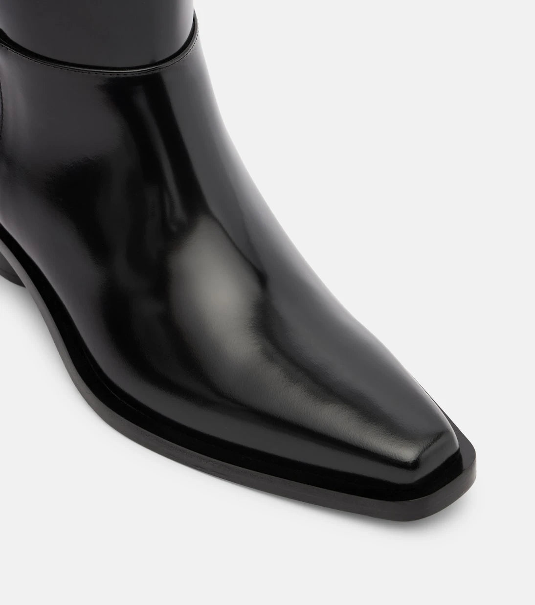 Proenza Schouler - حذاء برونكو جلدي طويل للركبة