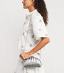 Silver Monet Shell Clutch Bag