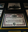 Leipzig Galleries Titanic Last Survivor Autograph and Relic Display