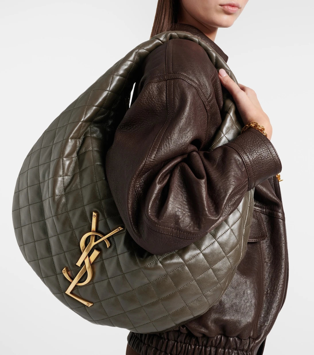 Saint Laurent - Icare Medium leather shoulder bag
