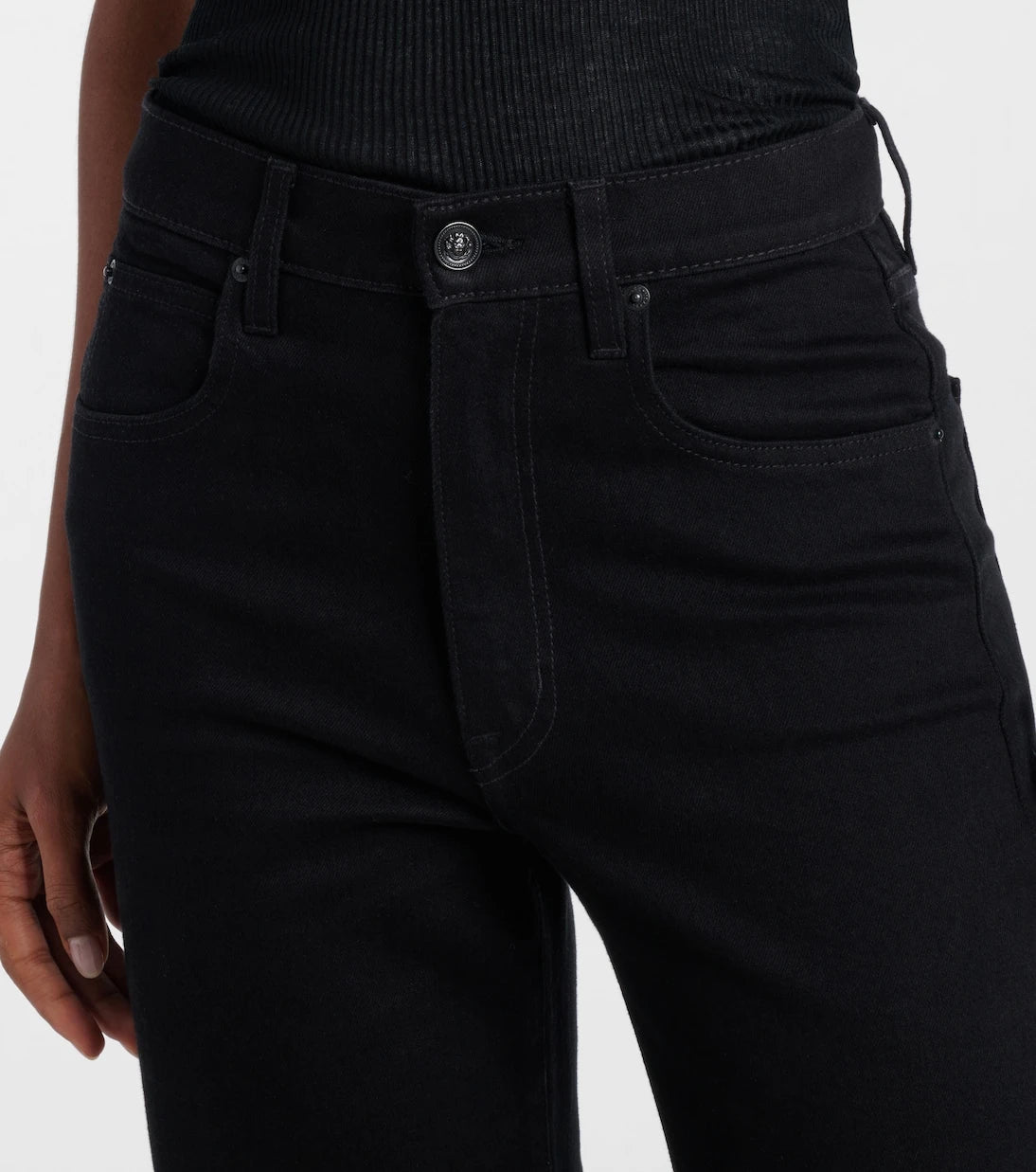 Slvrlake - Grace high-rise wide-leg jeans