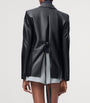 LOEWE Black Lambskin Split-Back Blazer
