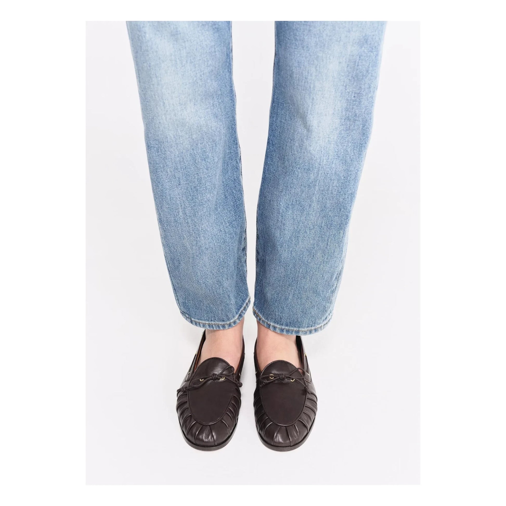 Socque Paris - Slippers Como Leather | Chocolate
