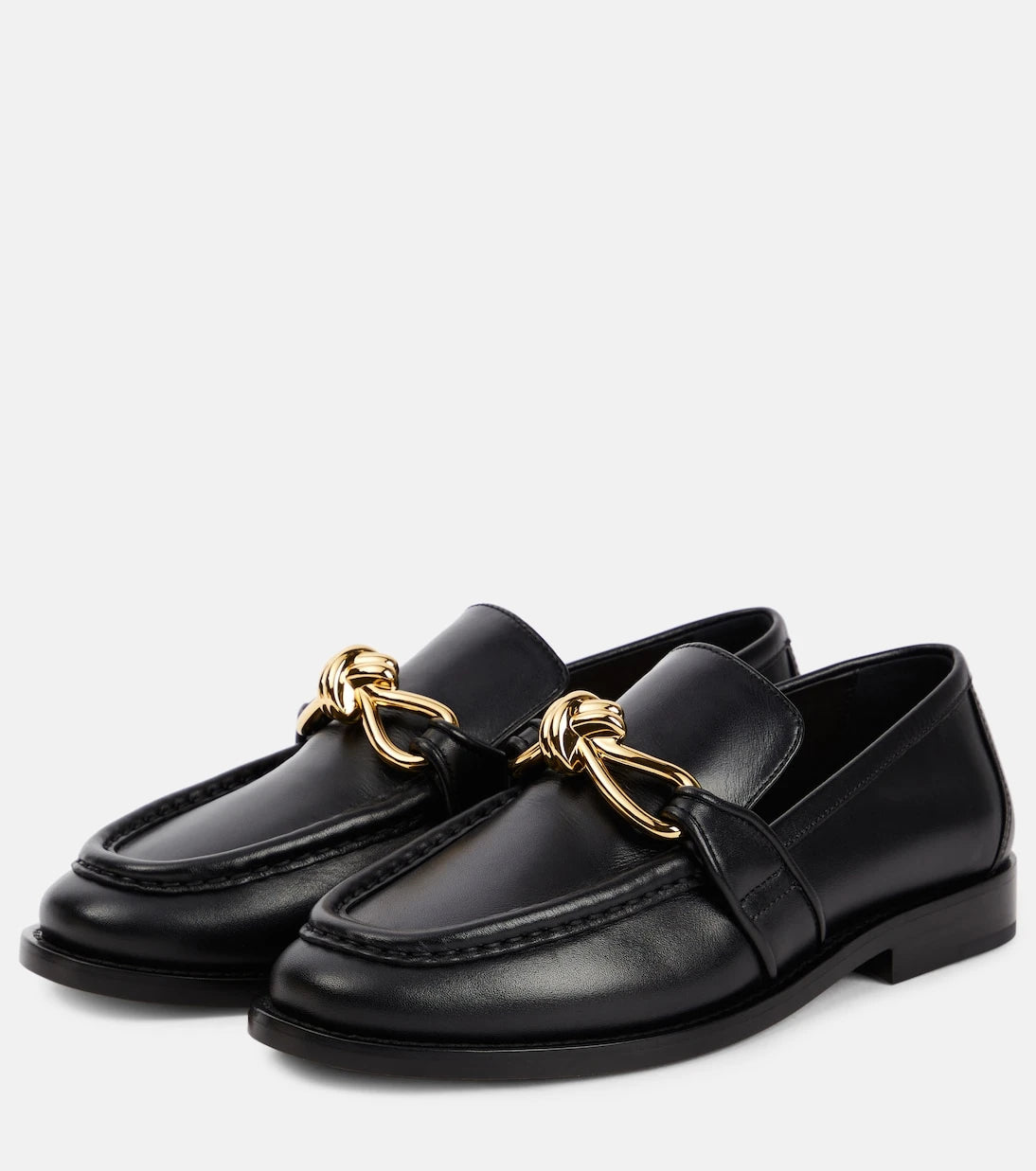 Bottega Veneta - Astaire leather loafers