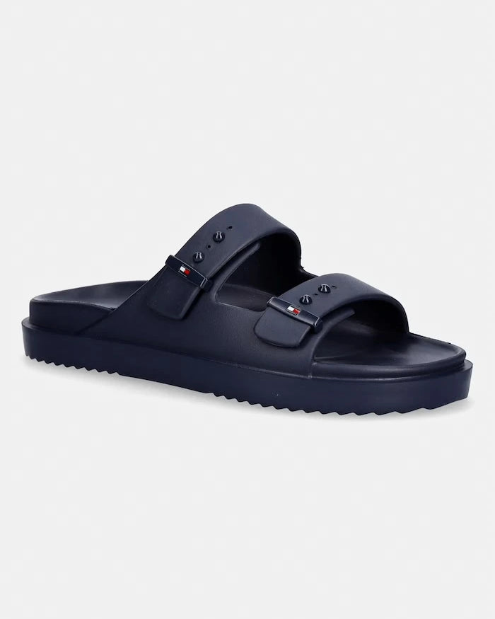 Tommy Hilfiger erkek havuz terliği LIGHT ADJUSTABLE POOL SLIDER