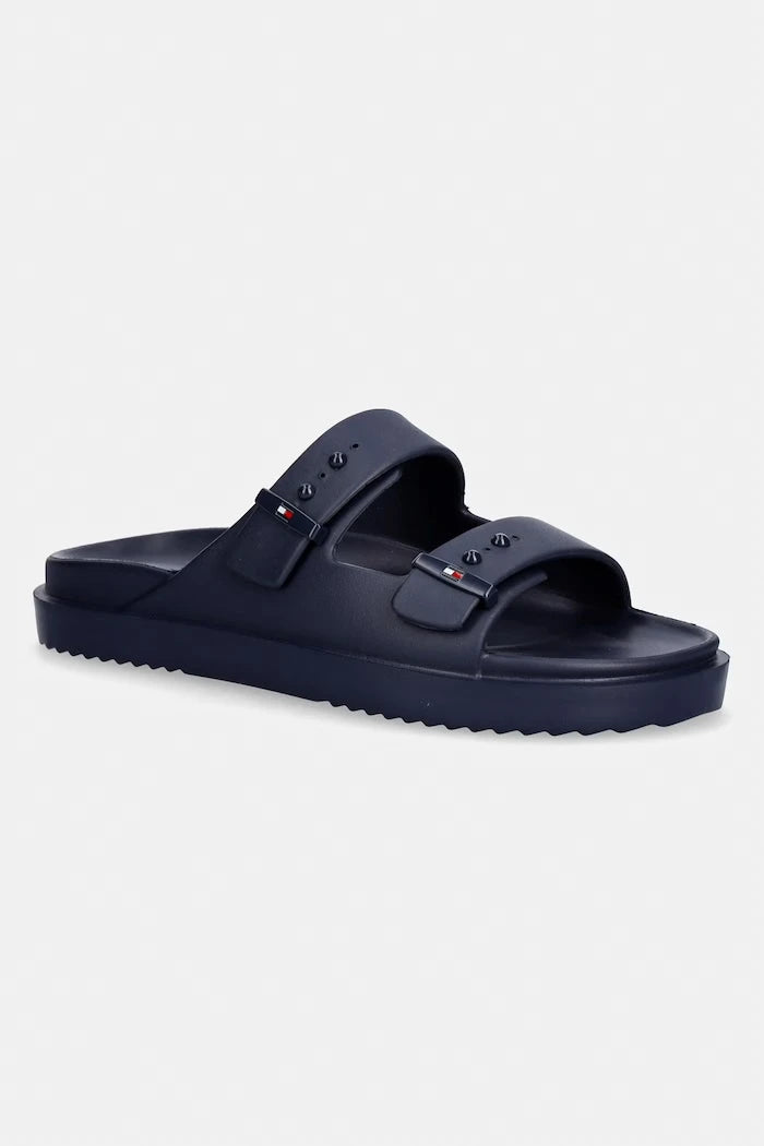 Tommy Hilfiger erkek havuz terliği LIGHT ADJUSTABLE POOL SLIDER
