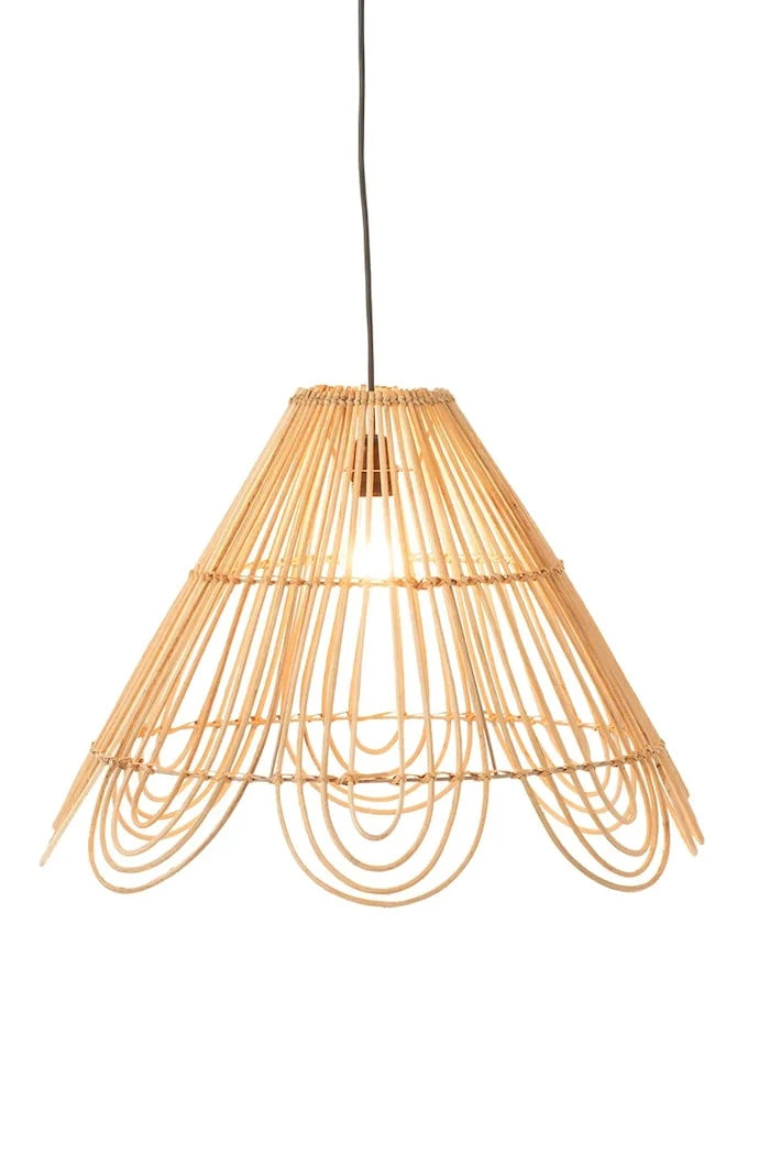 J-Line Rattan Asma Abajur 38,5 x 58 cm