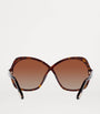 Brown Butterfly Sunglasses