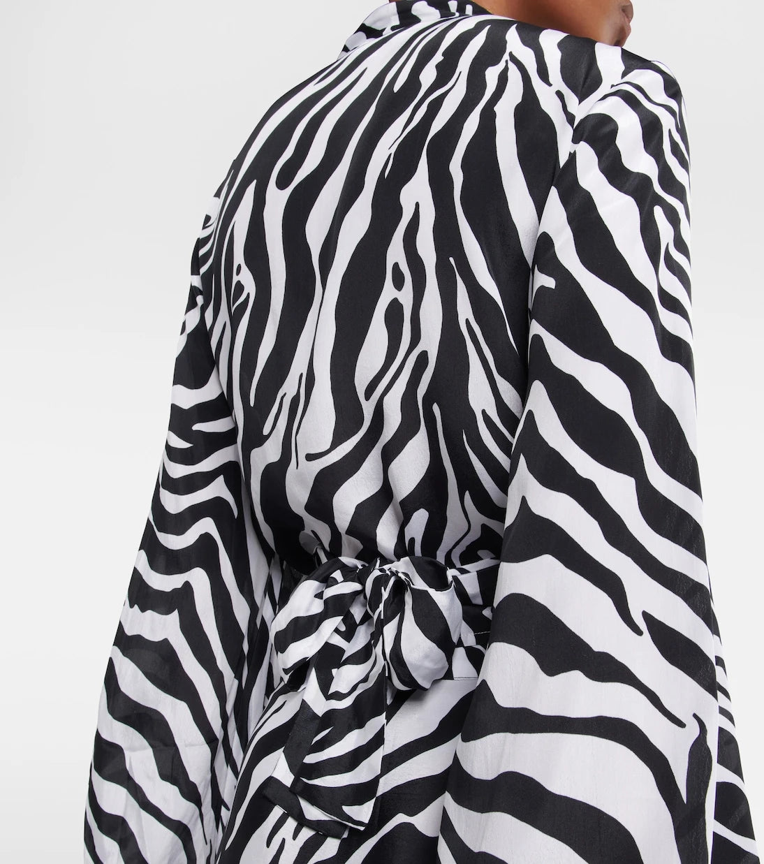 Alexandra Miro - Tabitha zebra-print crop top