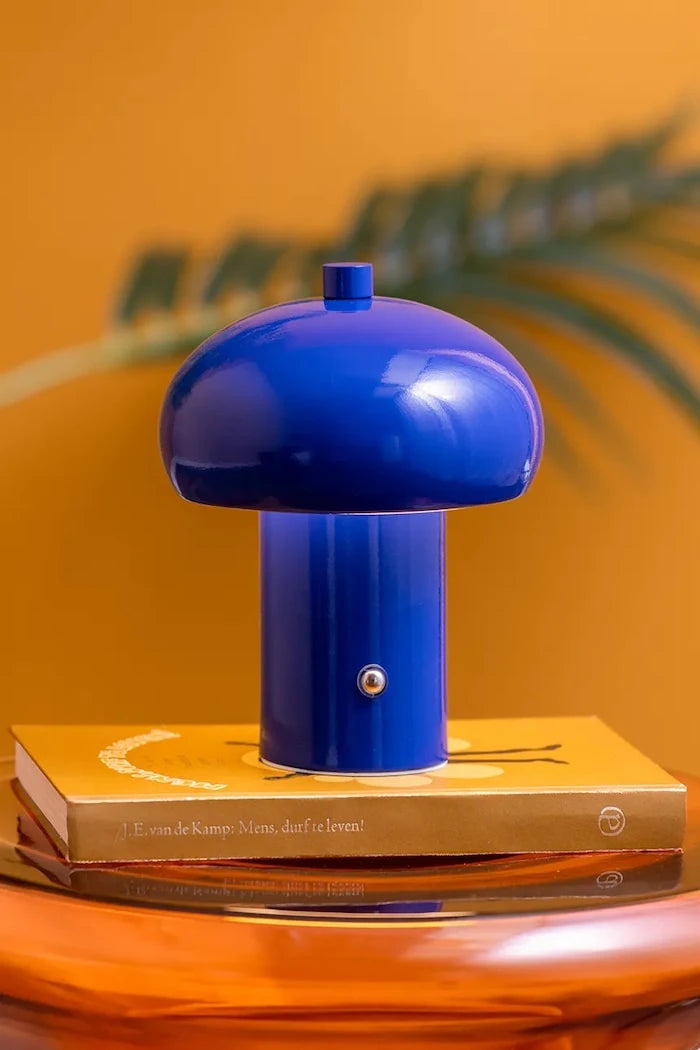 Kablosuz LED masa lambası Leitmotiv Retro Seta 12,5 x 15 cm