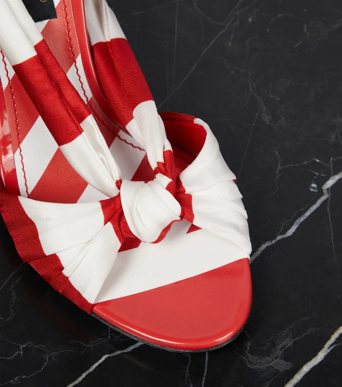 Dolce&Gabbana - Portofino 105 striped sandals