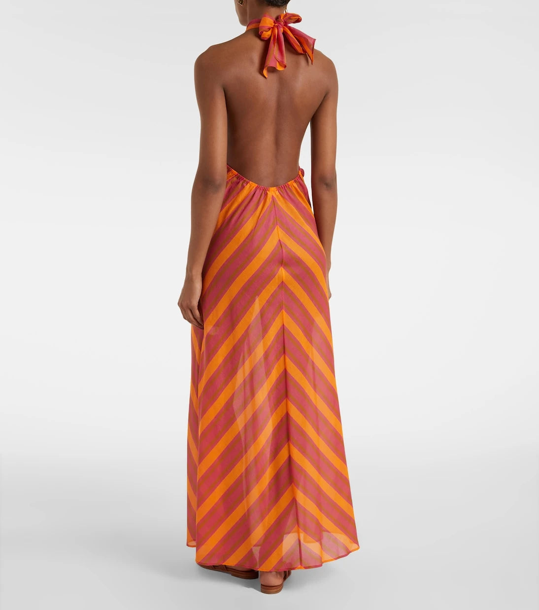 Eres - Neree printed cotton voile maxi dress