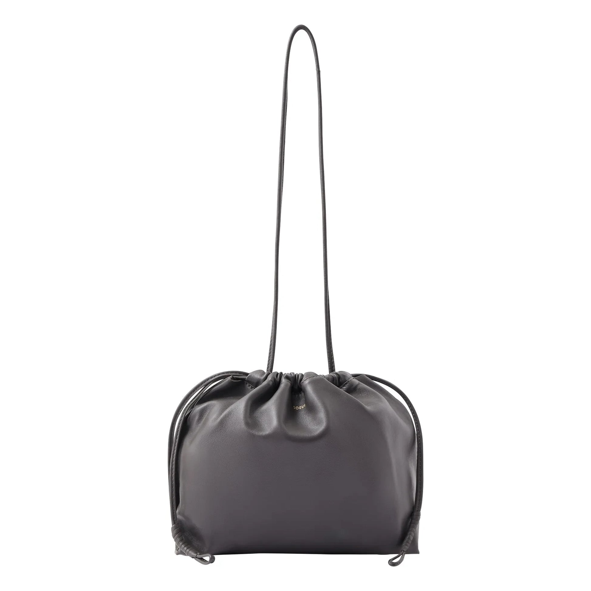 Soeur - Suzette Leather Bag | Charcoal grey