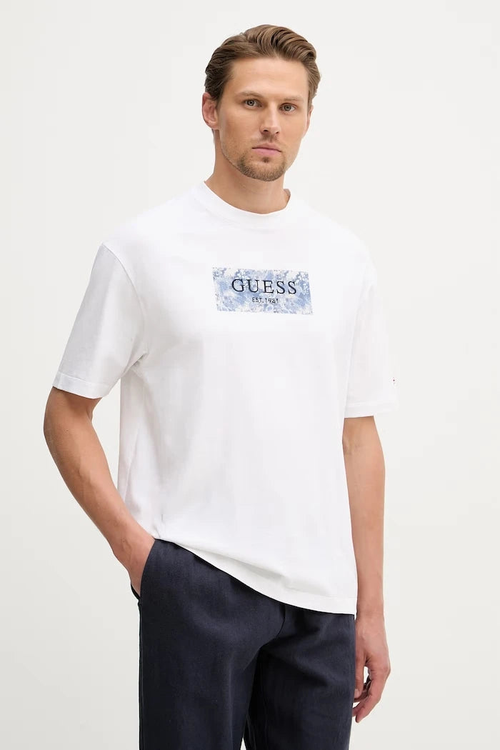 Guess erkek pamuklu tişört