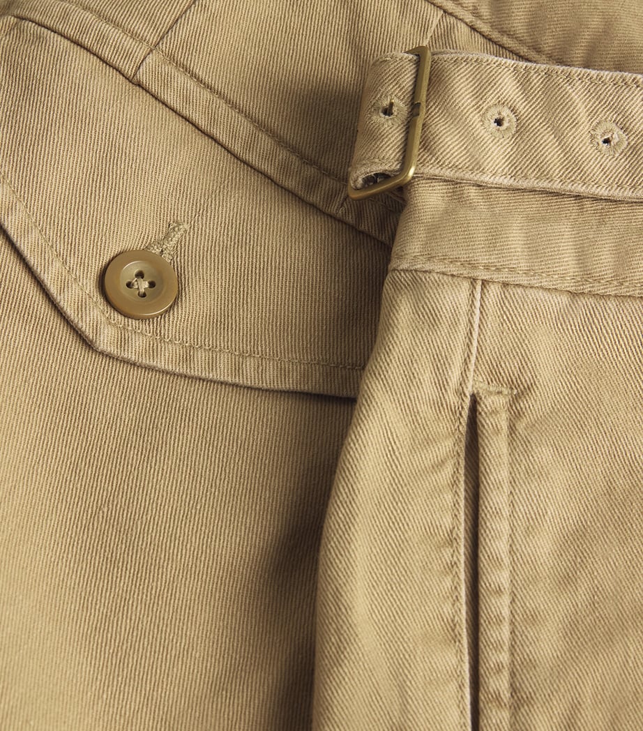 Cotton Rustic Twill Shorts