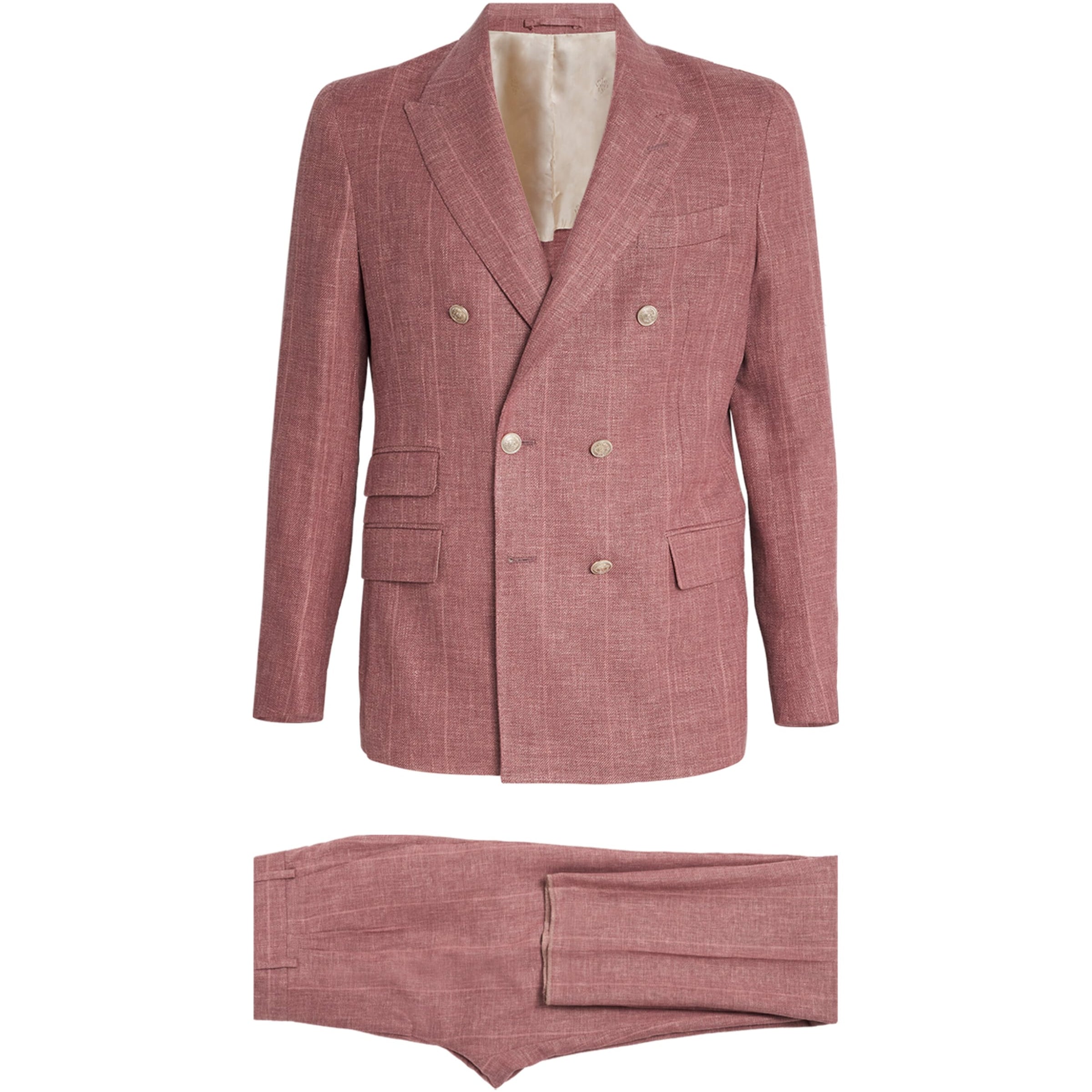 Double-Breasted Two-Piece Suit